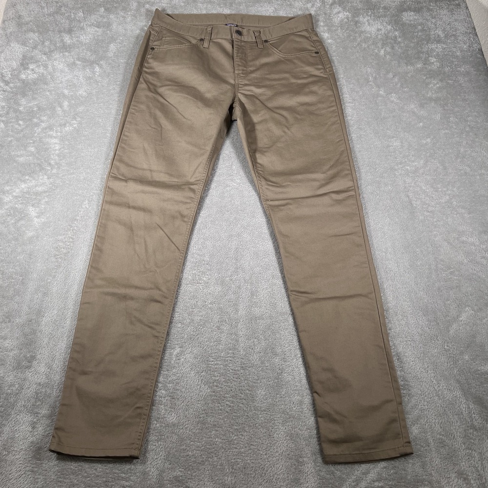 Patagonia Pants Womens 10‎ Khaki Pinyon Pines Outdoor Performance Slim Straight